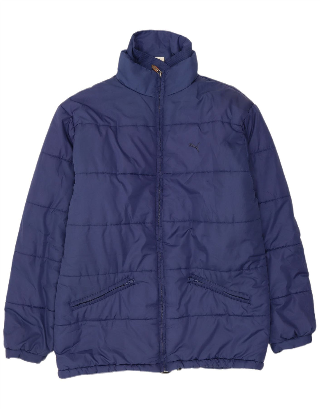 Giacca imbottita da uomo Puma UK 40 Large Blu Navy in poliammide