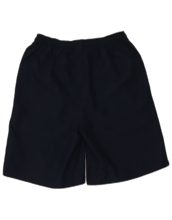 Pantaloncini sportivi Reebok da ragazzo 13-14 anni in poliestere blu navy