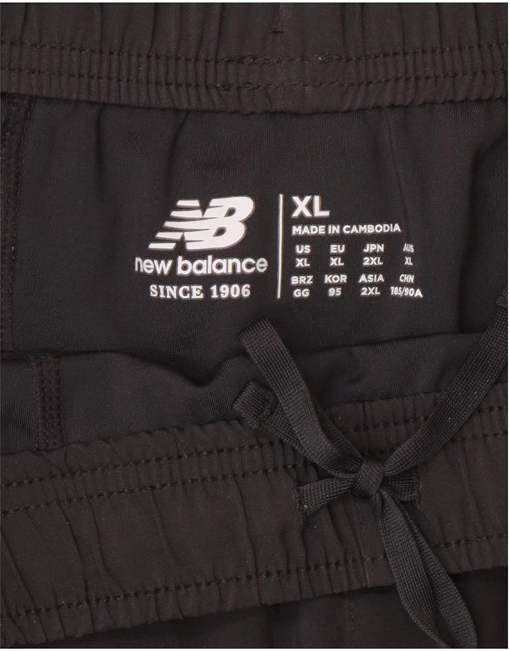 Pantaloncini sportivi regolari da uomo New Balance XL neri