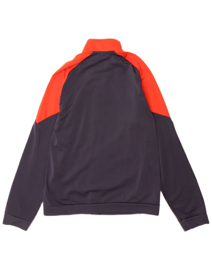 Giacca da tuta grafica da ragazzo Puma 15-16 anni in poliestere blu navy