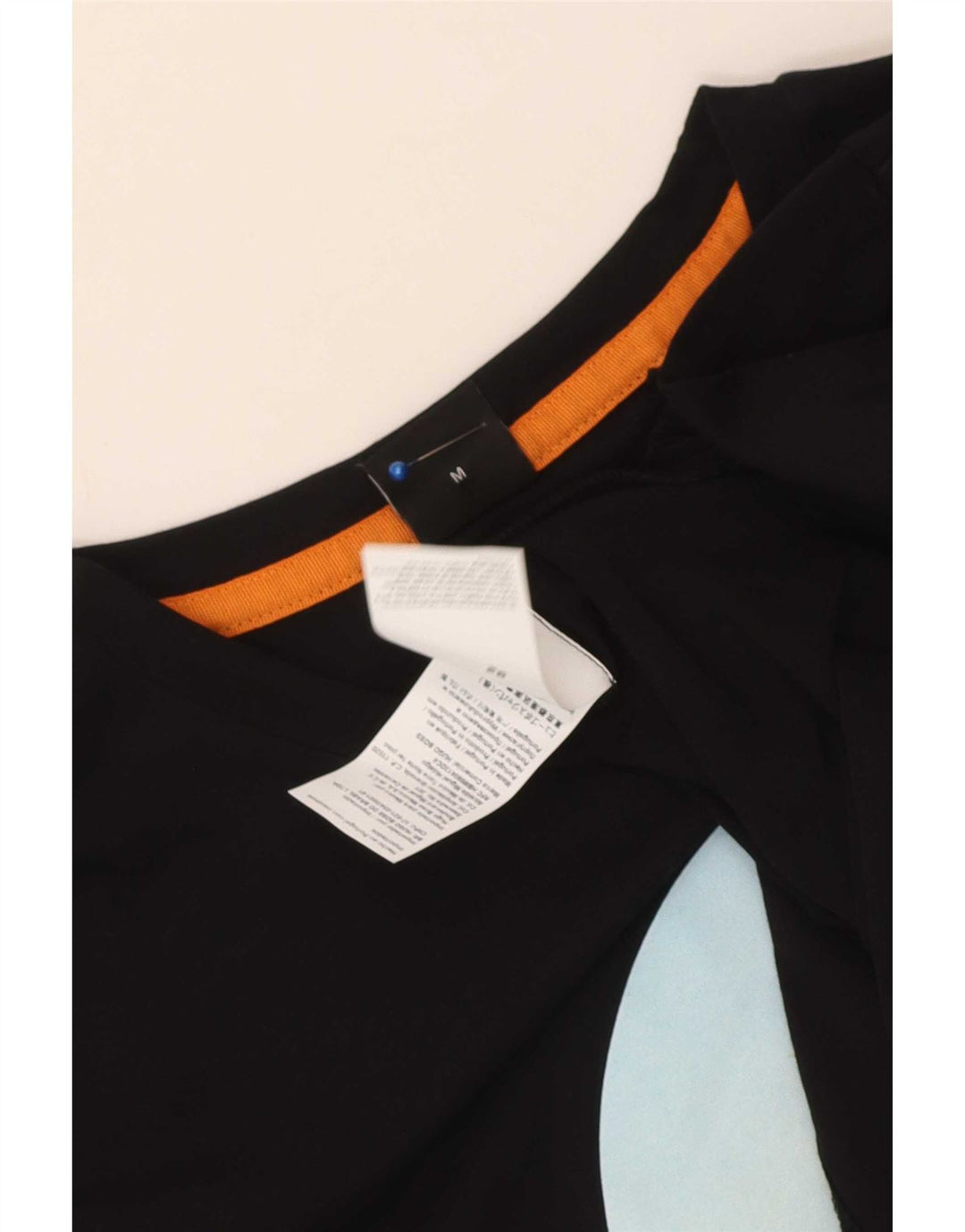 T-shirt grafica da uomo Hugo Boss Top in cotone nero medio
