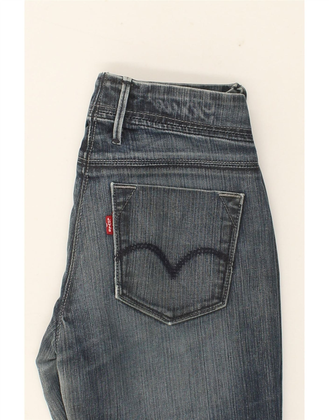 LEVI'S Womens Bootcut Jeans W31 L29 Blue Cotton Vintage Levi's and Second-Hand Levi's from Messina Hembry 