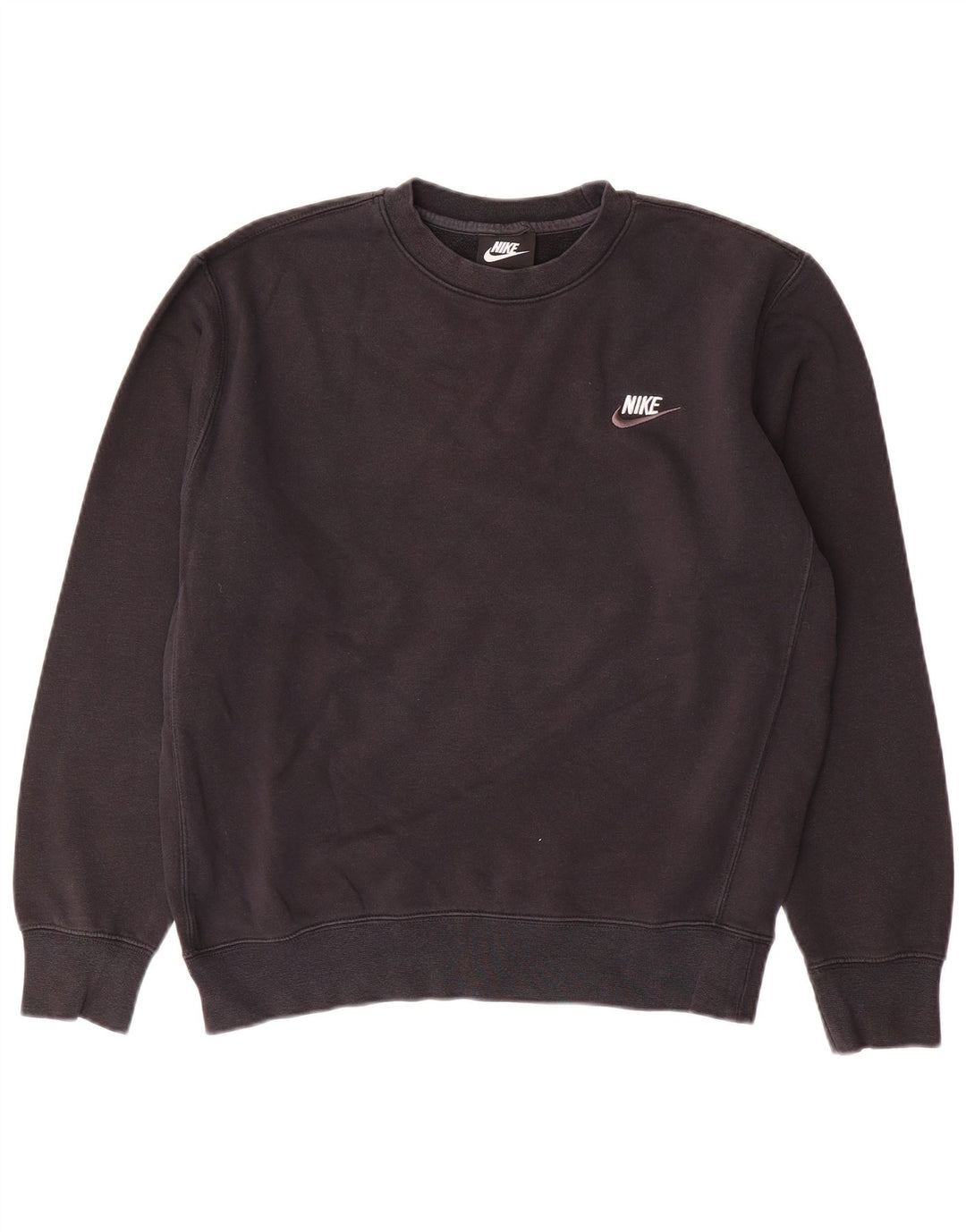 Felpa Nike Uomo Maglione Piccolo Cotone Nero