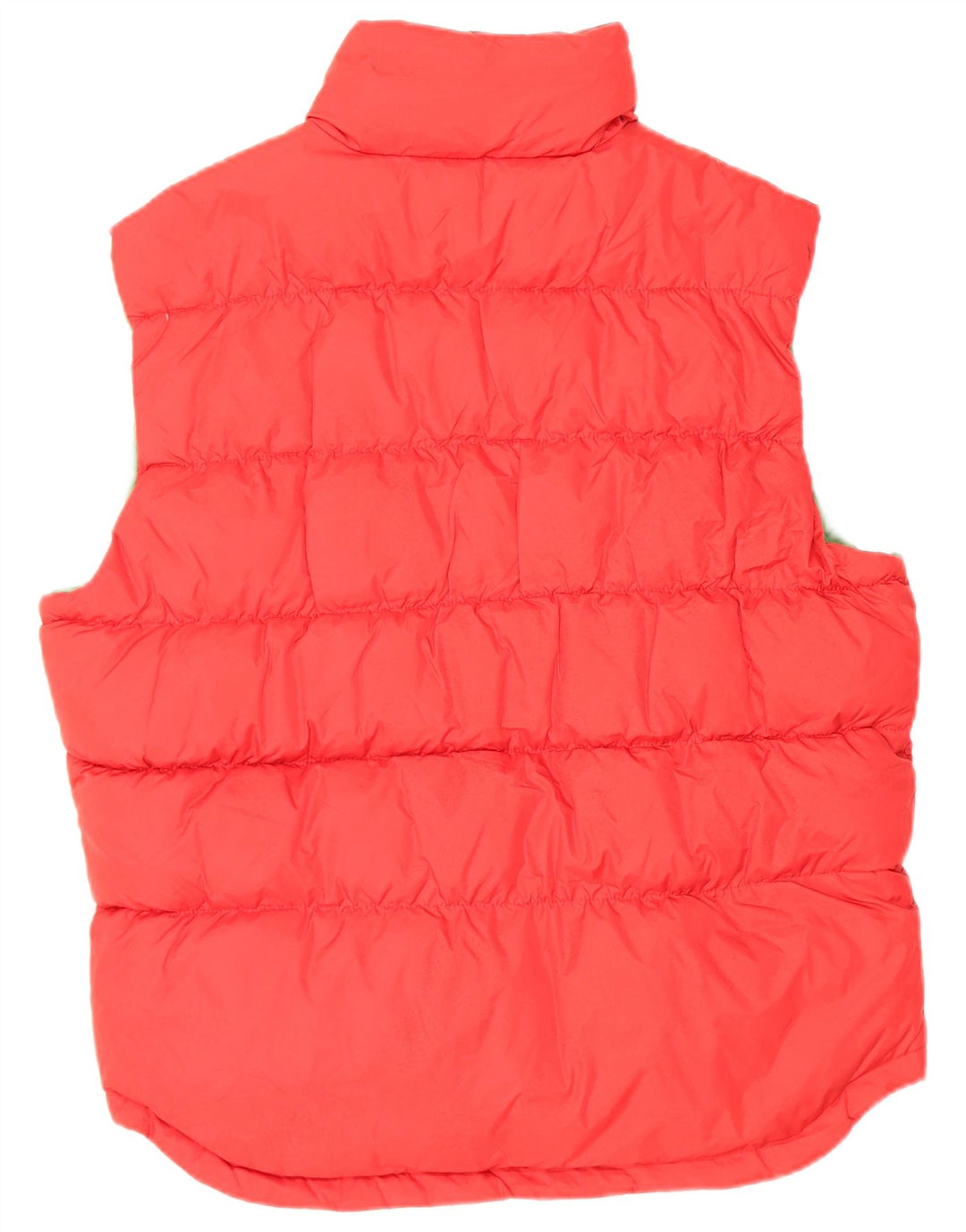 Gilet imbottito da uomo Zara UK 40 grande in nylon rosso