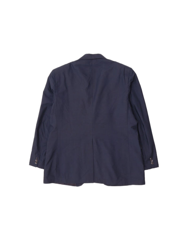 FARAH Mens 2 Button Blazer Jacket US 46 3XL Navy Blue
