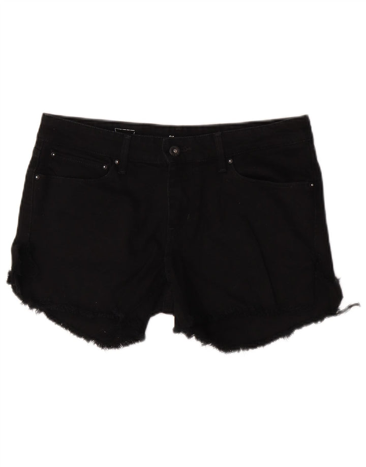 Pantaloncini di jeans da donna Levi's W31 cotone nero medio