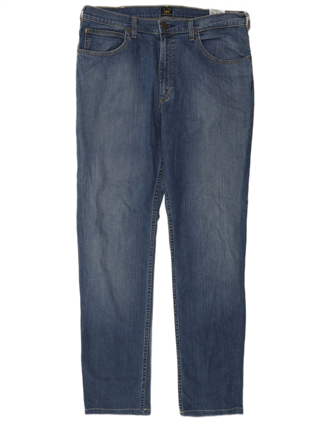 Jeans dritti da uomo Lee Brooklyn W36 L32 cotone blu