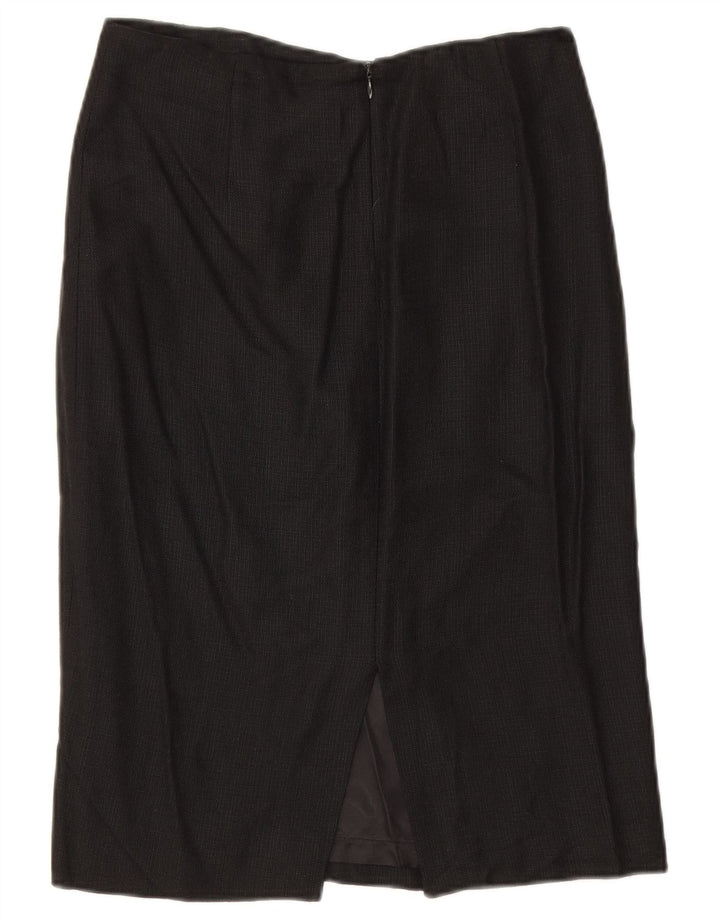 Gonna dritta da donna Zara EU 38 piccola W28 rayon nero