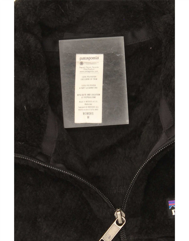 Gilet in pile da donna Patagonia UK 12 medio nero poliestere