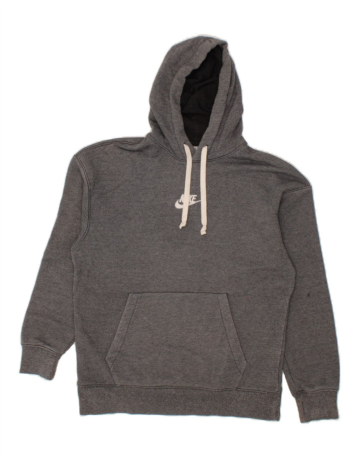 NIKE Mens Hoodie Jumper Medium Grey Cotton Vintage Nike and Second-Hand Nike from Messina Hembry 