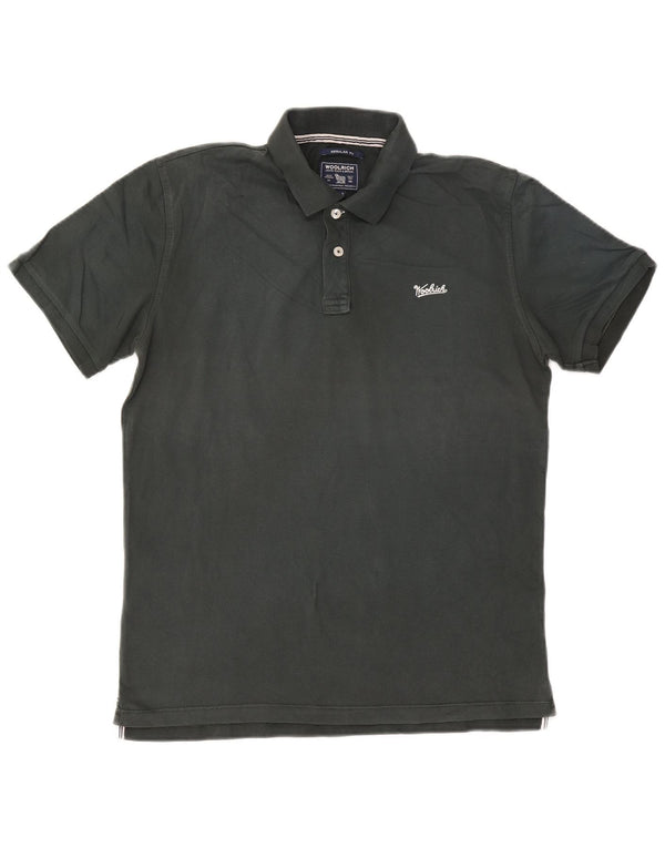 Polo da uomo Woolrich vestibilità regolare grande verde