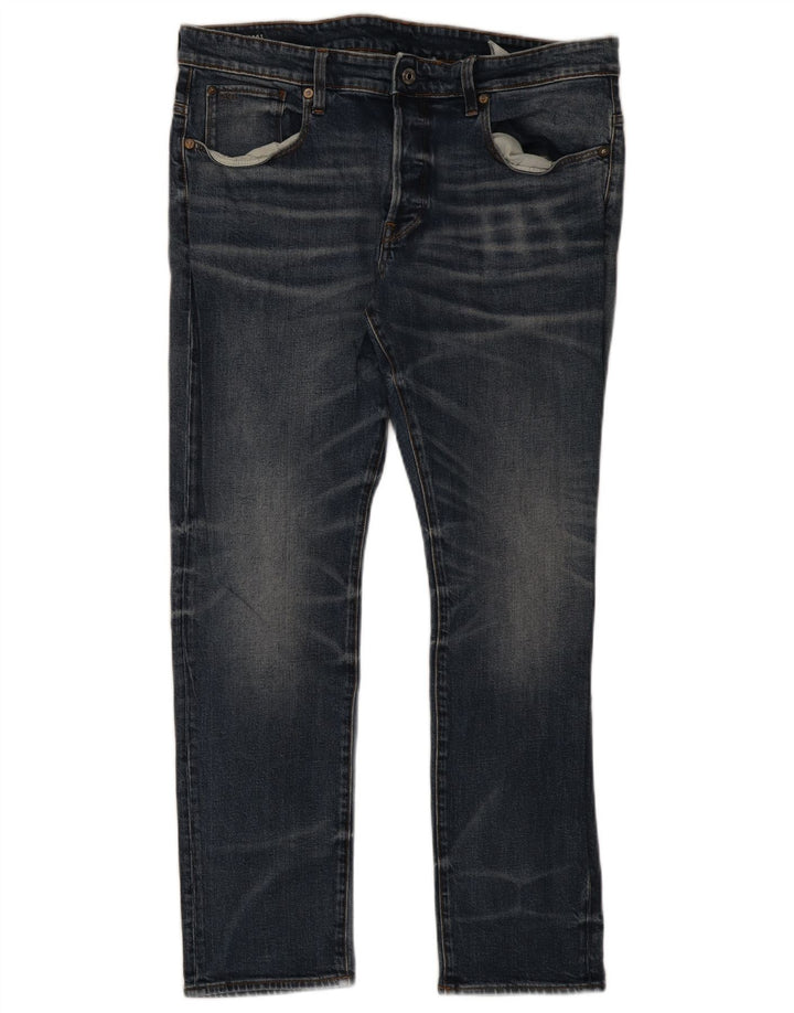 Jeans slim da uomo G-Star W36 L30 cotone blu