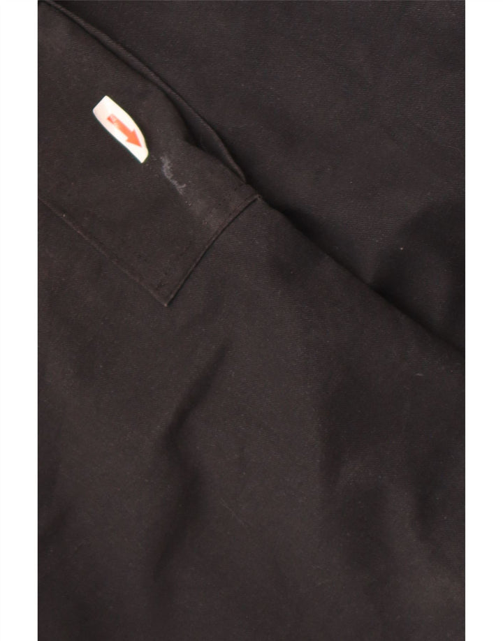 Pantaloni cargo dritti da uomo Dickies vestibilità regolare W34 L32 poliestere nero
