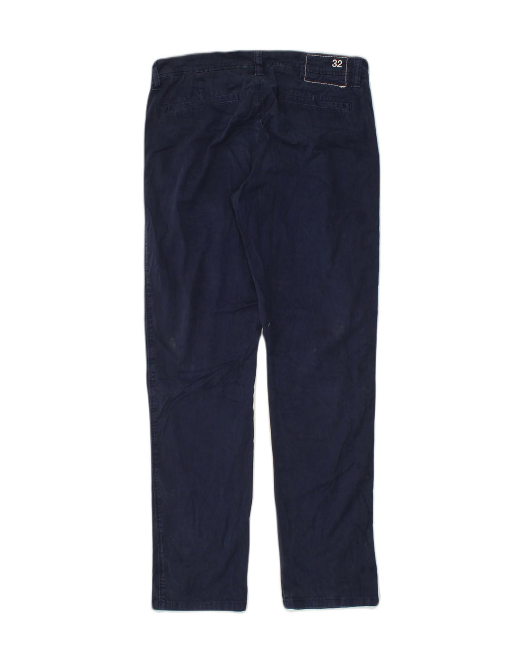 SUN68 Mens Straight Chino Trousers W32 L32 Navy Blue Cotton | Vintage Sun68 | Thrift | Second-Hand Sun68 | Used Clothing | Messina Hembry 
