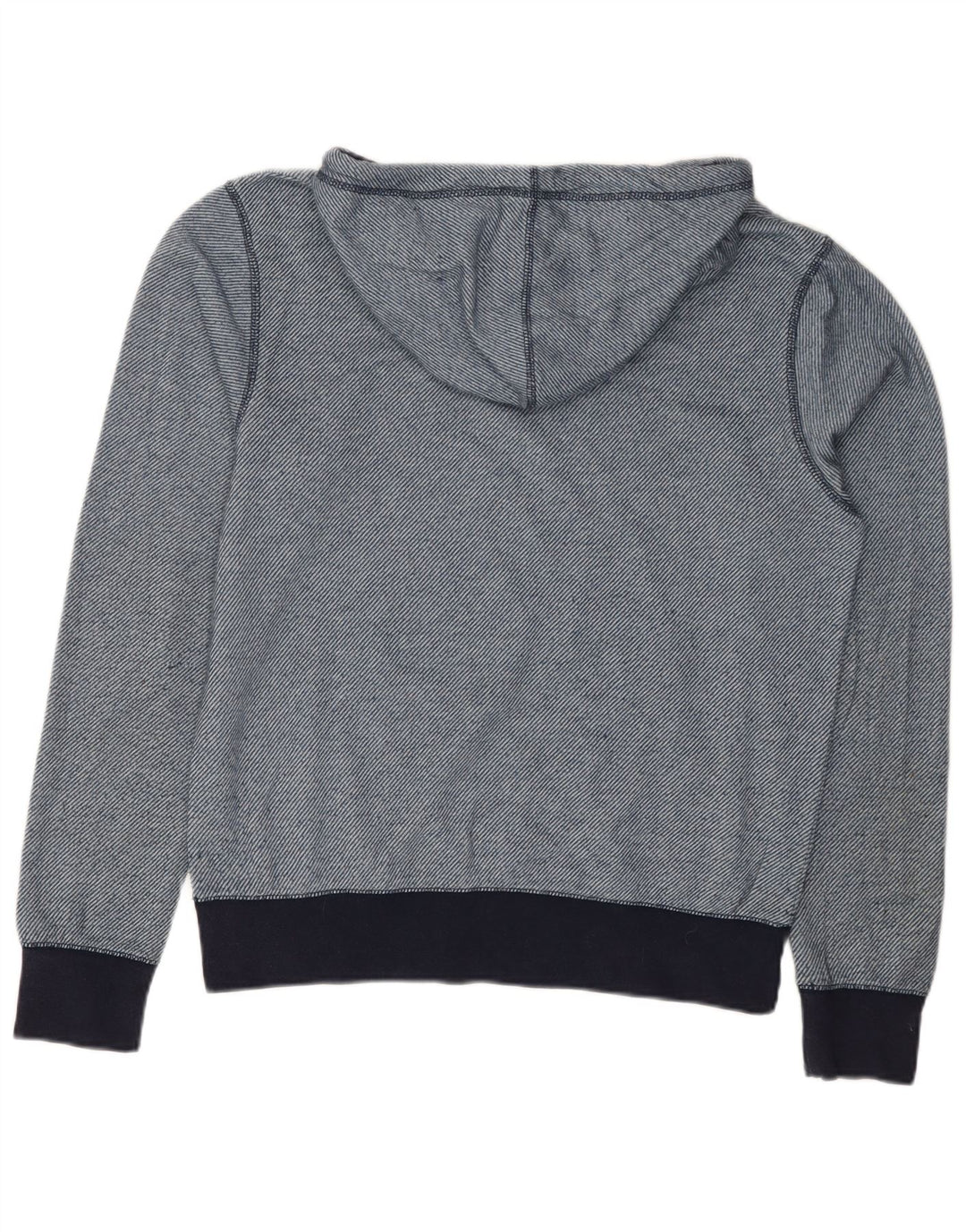 Maglione con cappuccio da uomo Saltrock piccolo poliestere gessato blu