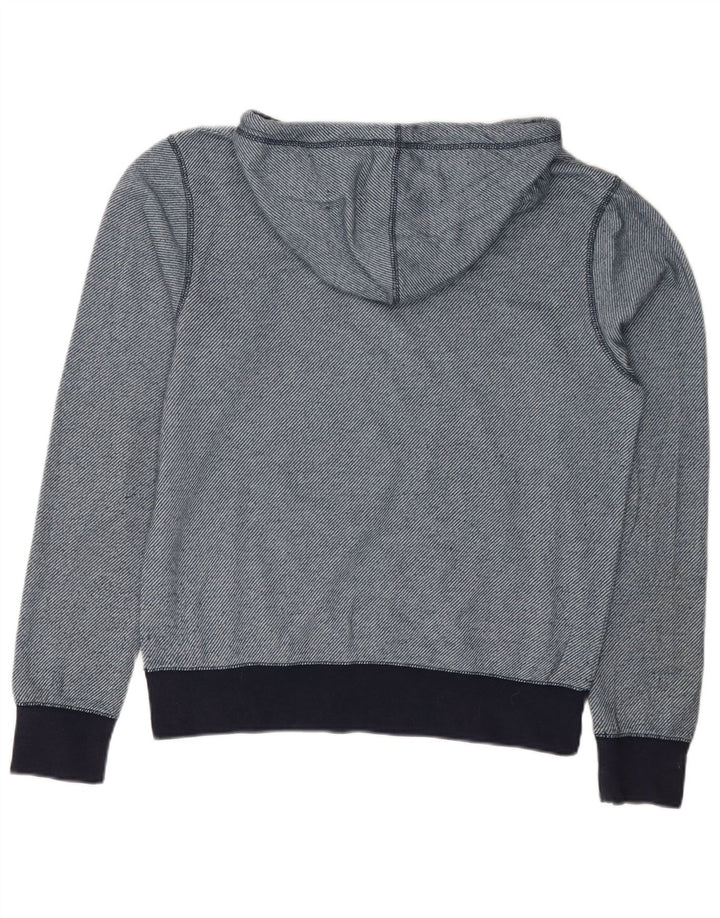 Maglione con cappuccio da uomo Saltrock piccolo poliestere gessato blu