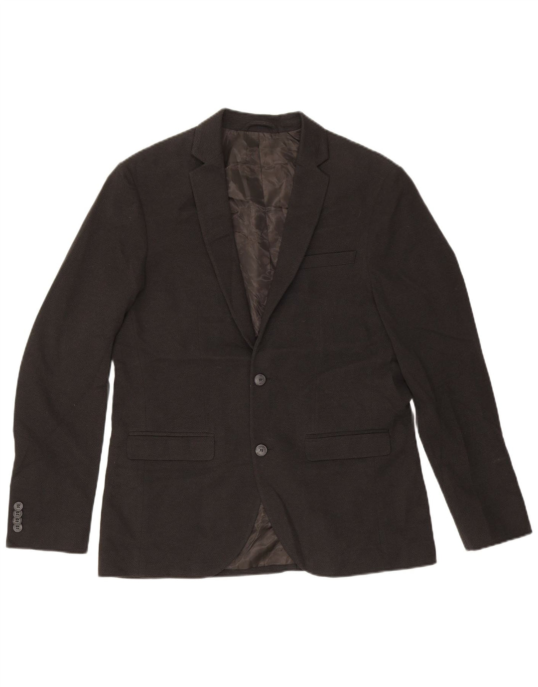 Giacca blazer da uomo a 2 bottoni Jack & Jones EU 50 grande poliestere nero