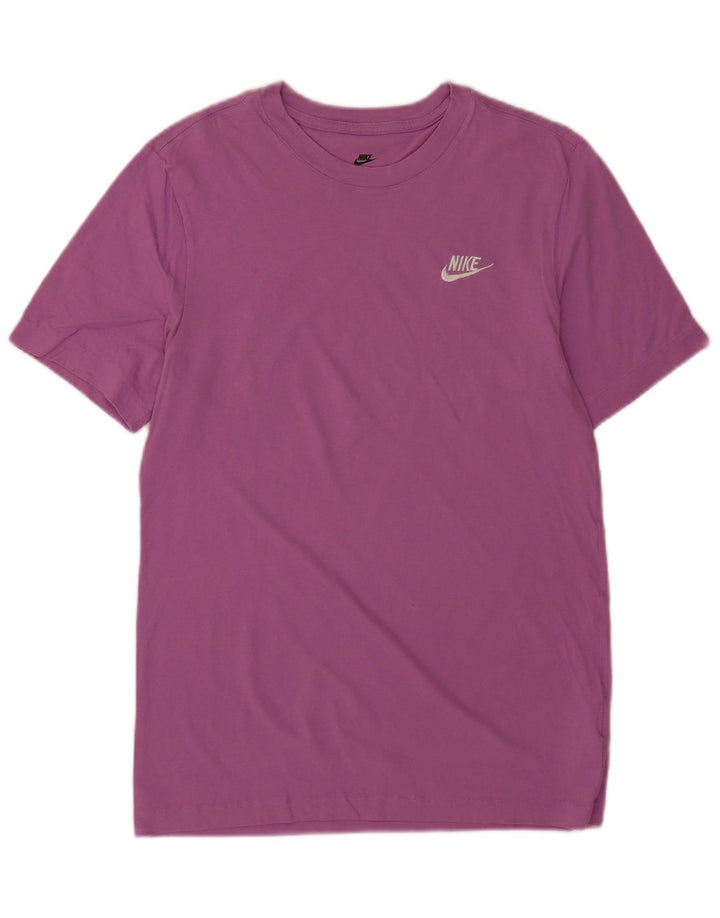 T-shirt da uomo Nike Top Small viola in cotone