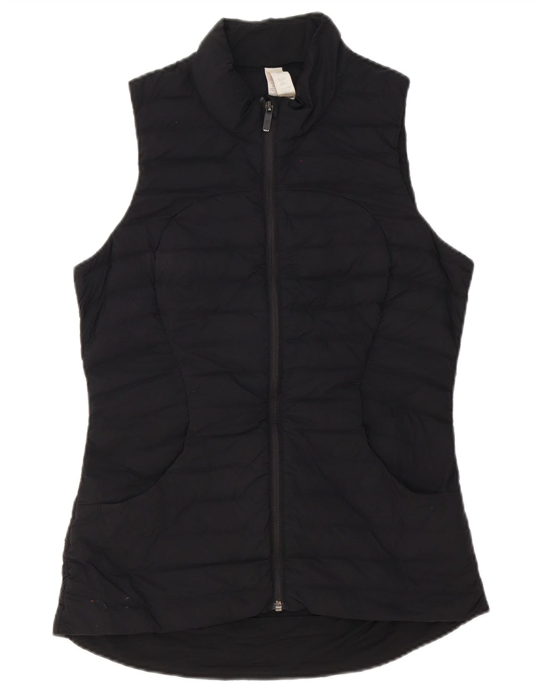 Gilet imbottito da donna Lululemon US 6 medio poliestere nero