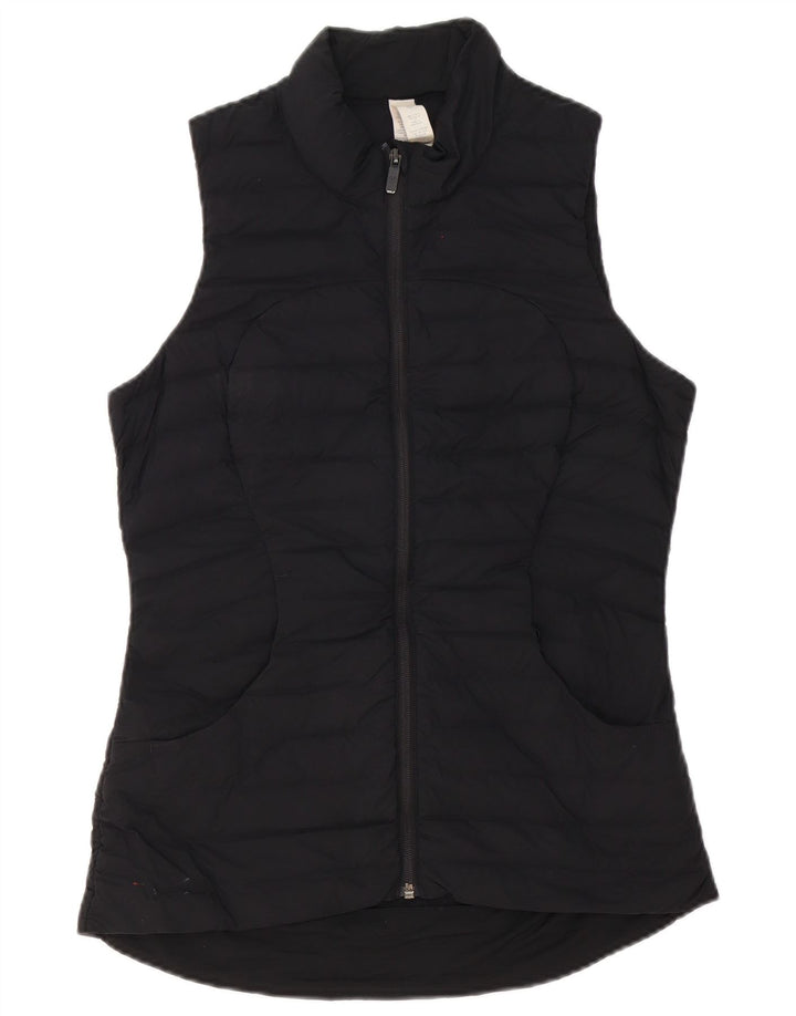 Gilet imbottito da donna Lululemon US 6 medio poliestere nero