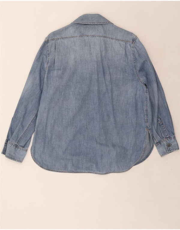 Camicia in denim oversize da donna Replay UK 6 XS cotone blu