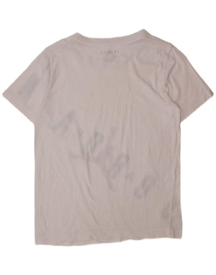 T-shirt grafica JORDAN per ragazzi 10-11 anni, colore bianco medio
