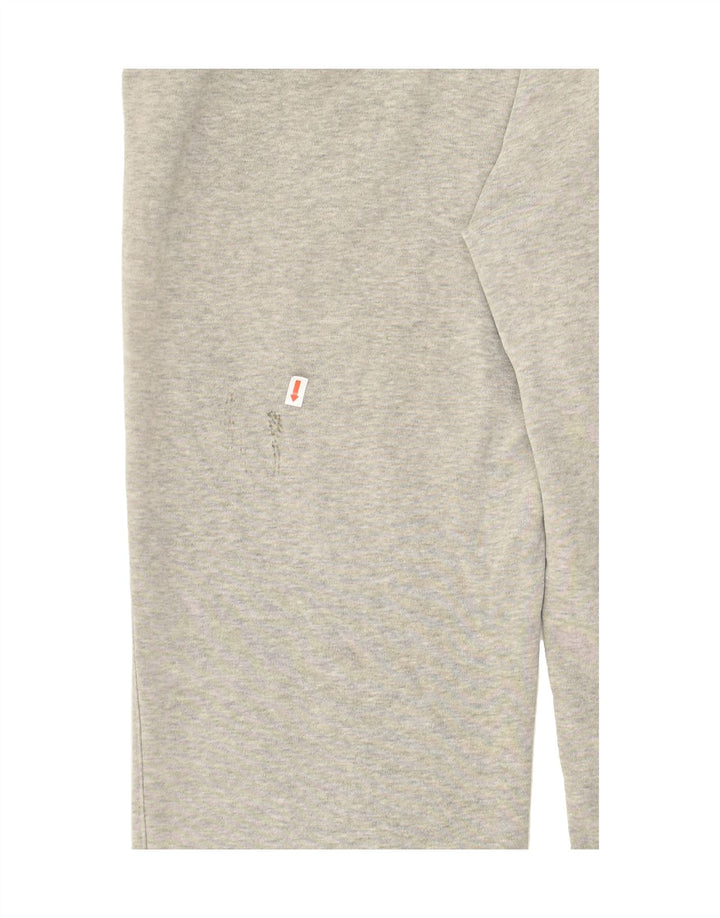 REEBOK Womens Tracksuit Trousers UK 14 Large Grey Cotton | Vintage Reebok | Thrift | Second-Hand Reebok | Used Clothing | Messina Hembry 