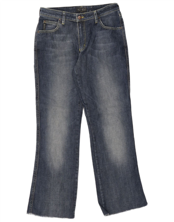 Jeans Bootcut da donna Armani W29 L30 cotone blu
