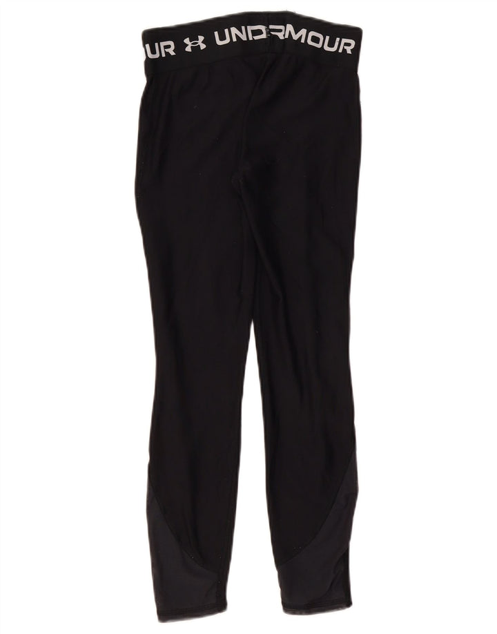 Leggings grafici per ragazze Under Armour 12-13 anni neri