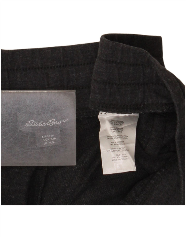Pantaloncini sportivi da uomo Eddie Bauer XL in cotone grigio