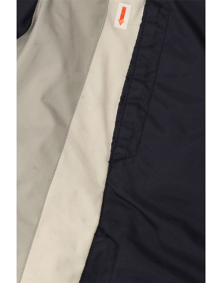 LOTTO Boys Windbreaker Jacket 11-12 Years Medium Navy Blue Colourblock Vintage Lotto and Second-Hand Lotto from Messina Hembry 