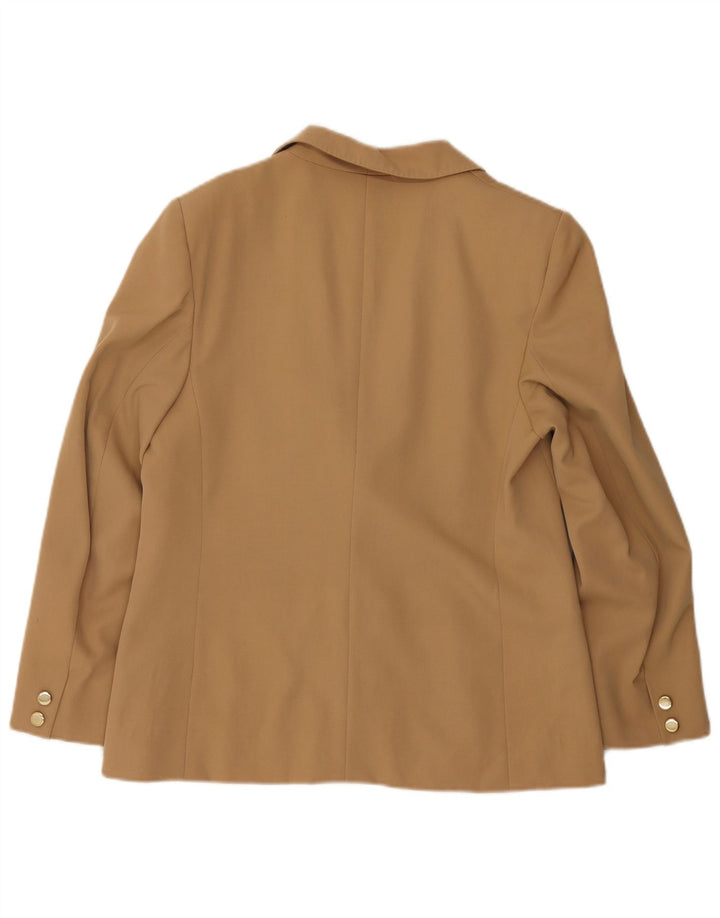Giacca Blazer a 2 Bottoni Herno da Donna IT 50 XL Beige Lana