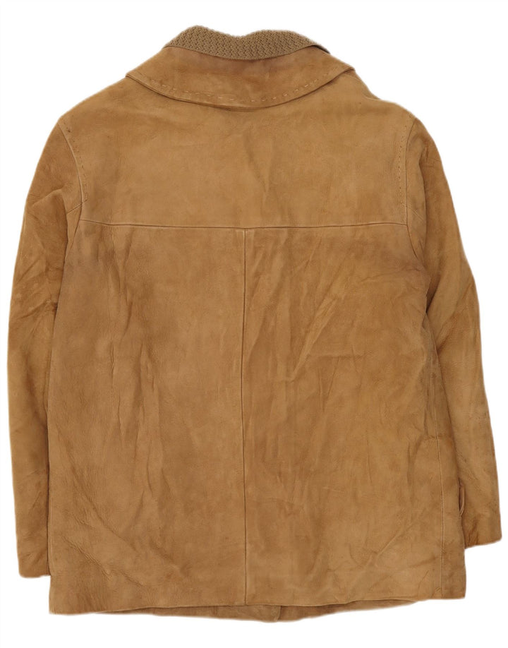 Giacca in pelle scamosciata da donna Steinbock EU 38 Beige medio
