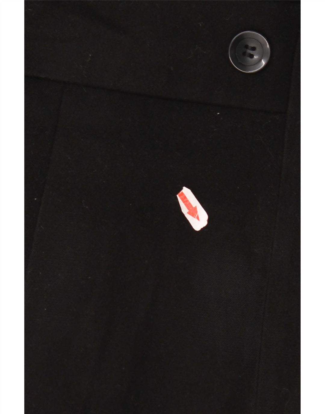 Cappotto Marks & Spencer da donna vestibilità regolare UK 10 piccolo poliestere nero