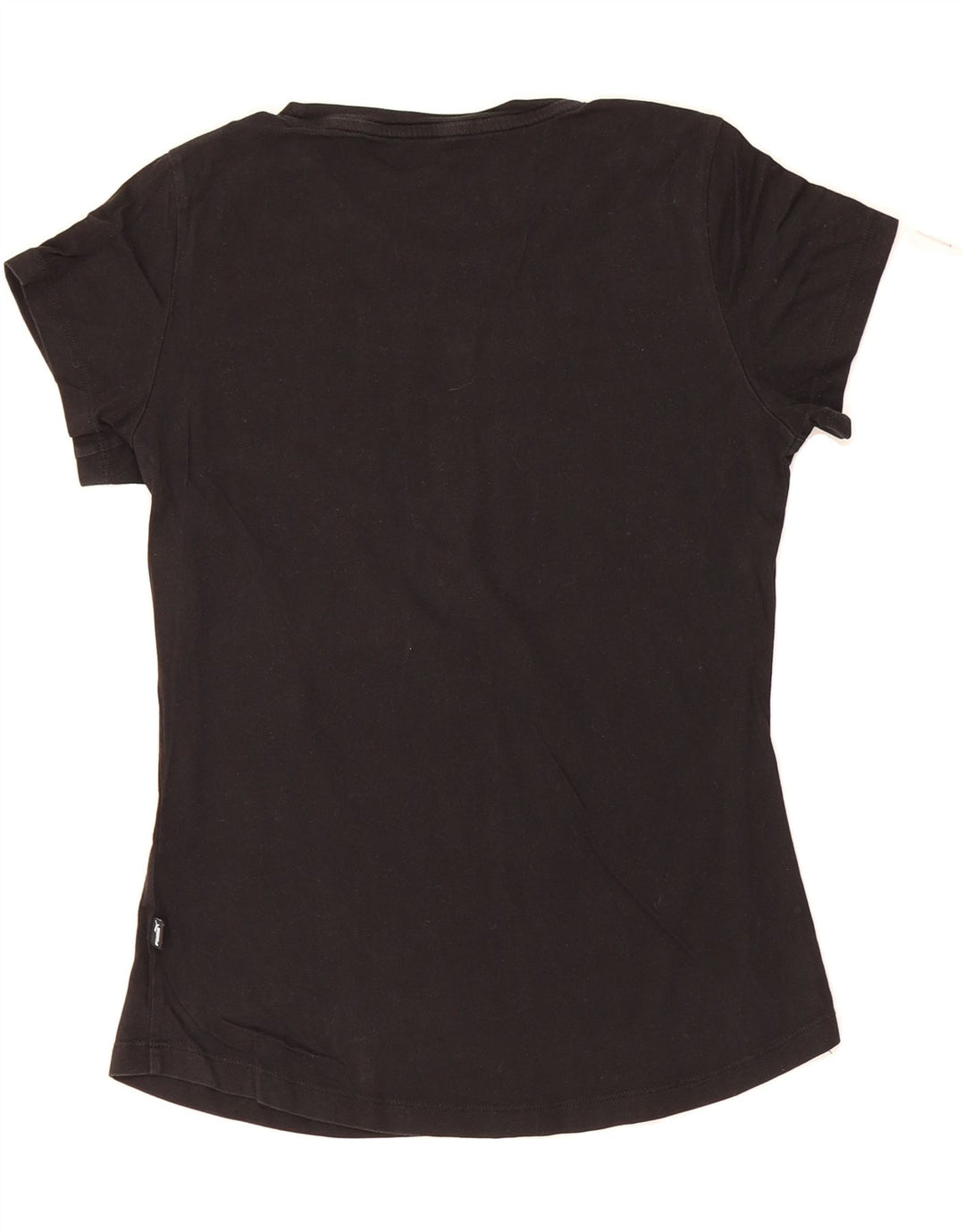 PUMA Womens Graphic T-Shirt Top UK 10 Small Black Vintage Puma and Second-Hand Puma from Messina Hembry 