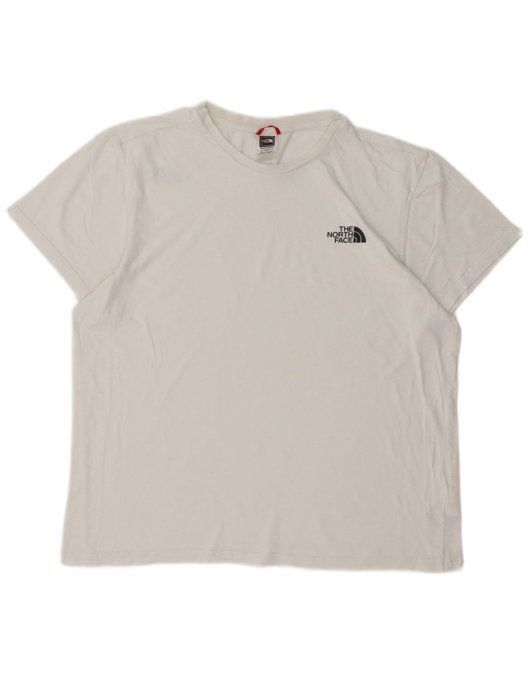 THE NORTH FACE T-shirt da uomo grande in cotone bianco