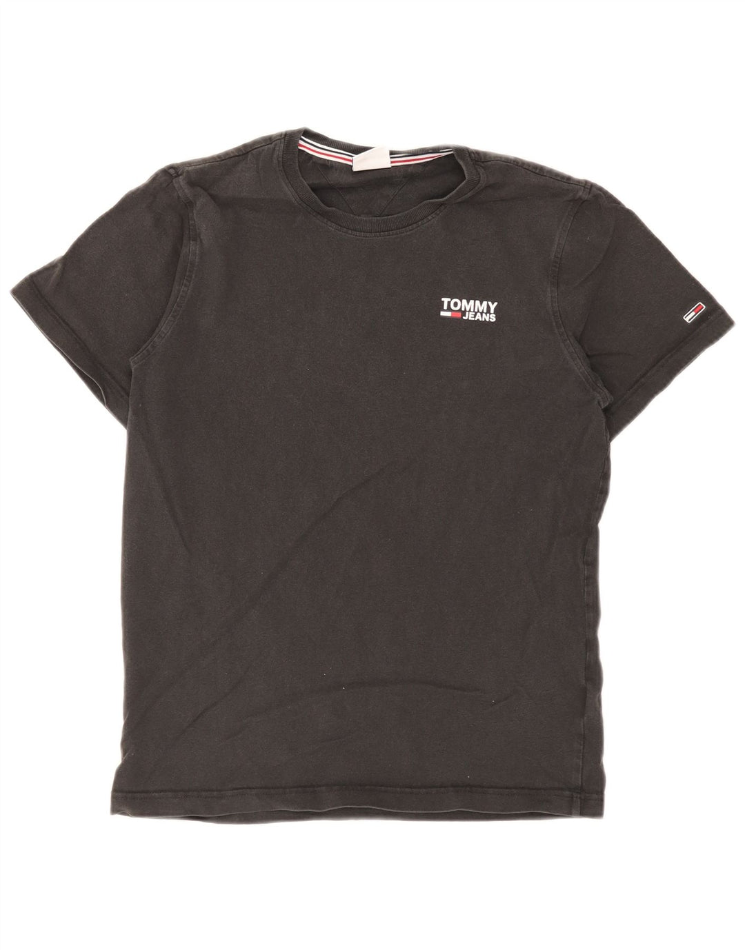 Maglietta da uomo Tommy Hilfiger Top piccola nera