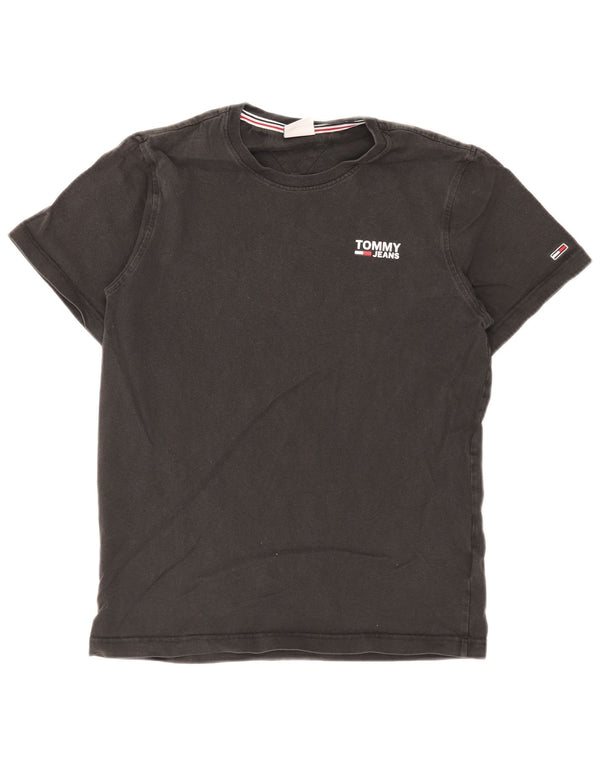 Maglietta da uomo Tommy Hilfiger Top piccola nera