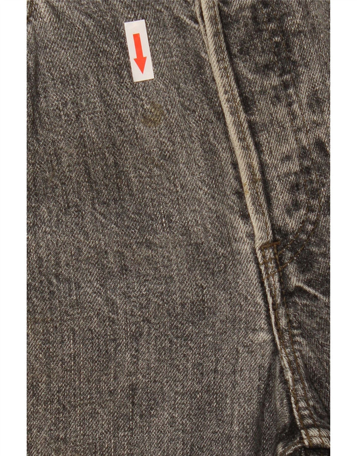 Levi's Uomo 538 Jeans a vita alta W28 L28 Cotone grigio