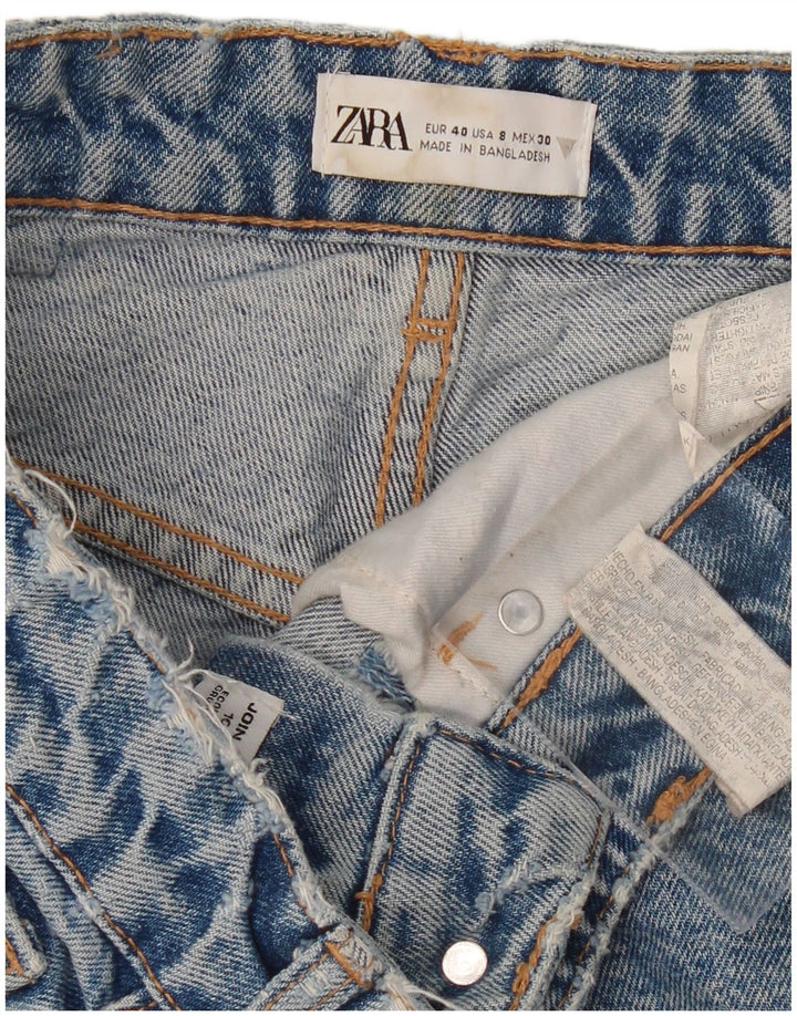 ZARA Womens Tapered Jeans EU 40 Medium W30 L27 Blue Cotton