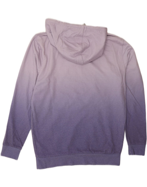 Felpa con cappuccio grafica da uomo Ellesse, poliestere medio viola tie-dye