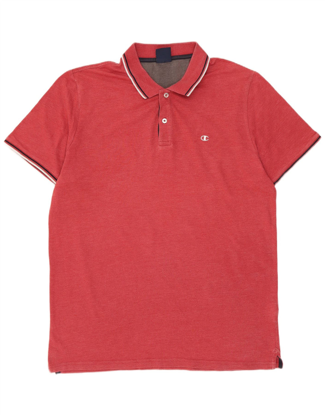 Polo da uomo CHAMPION XL in cotone rosso