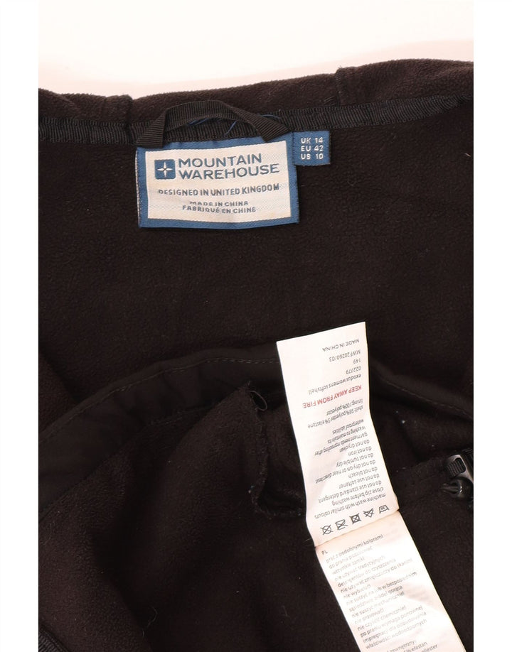 Giacca a vento con cappuccio da donna Mountain Warehouse UK 14 Large Nera