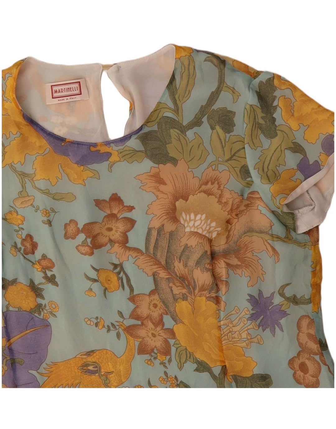 MARTINELLI Camicetta da donna Top UK 14 Medio multicolore floreale