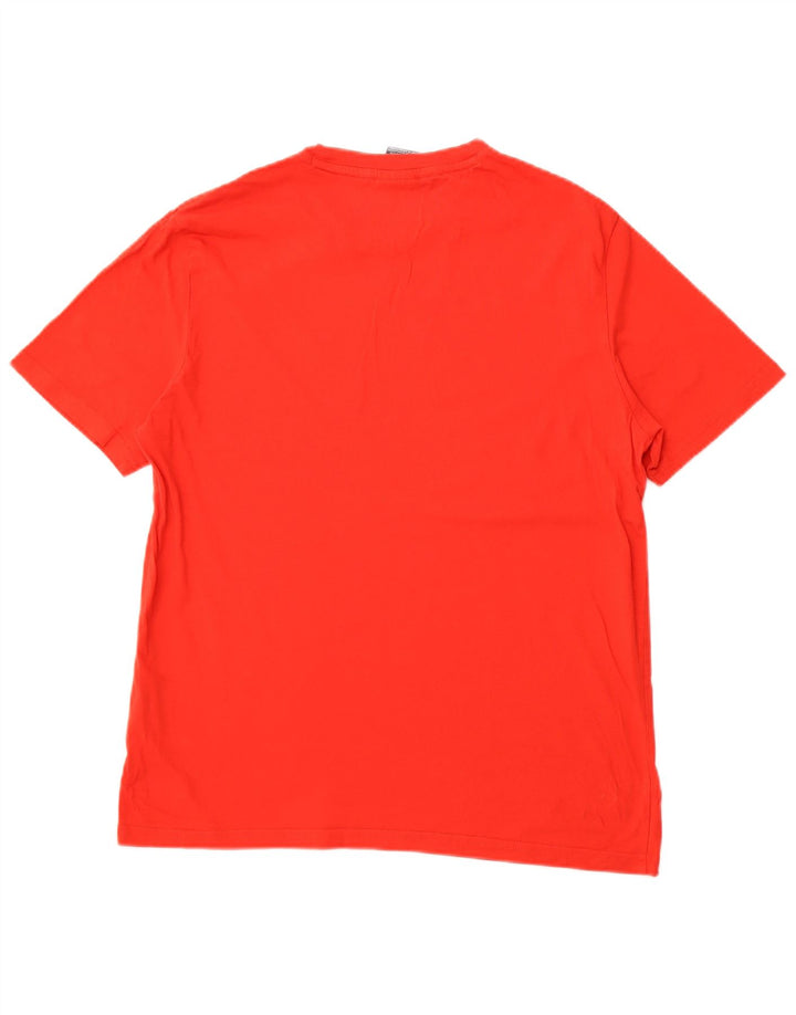 CHAMPION T-shirt da uomo Top grande in cotone rosso