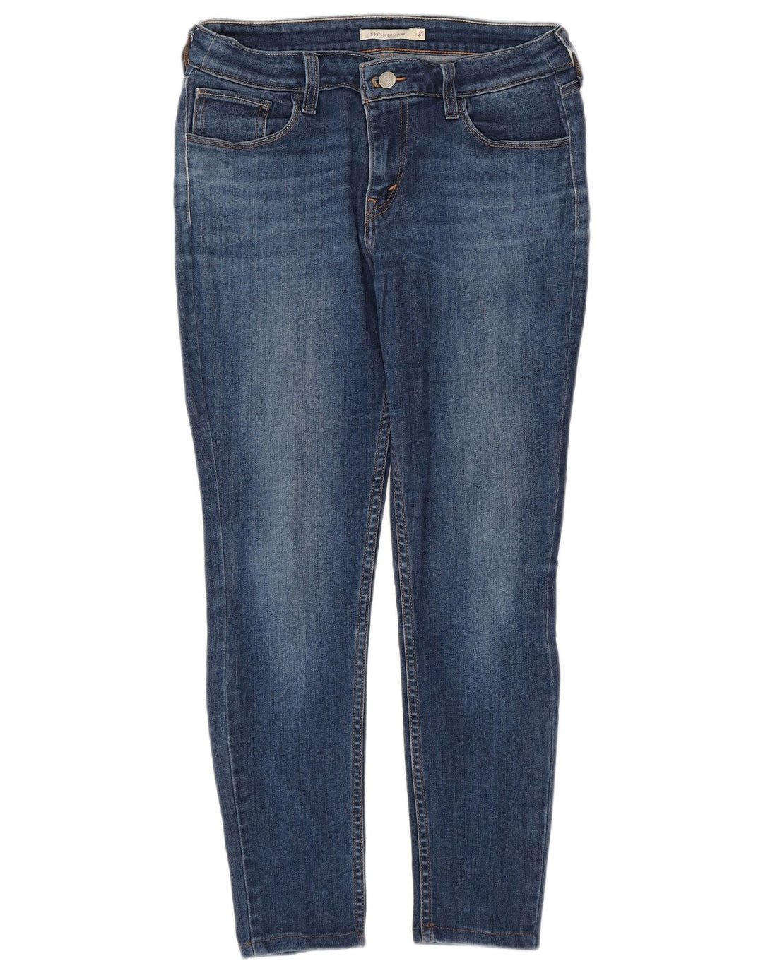 LEVI'S Jeans 535 super skinny da donna W31 L26 Blu