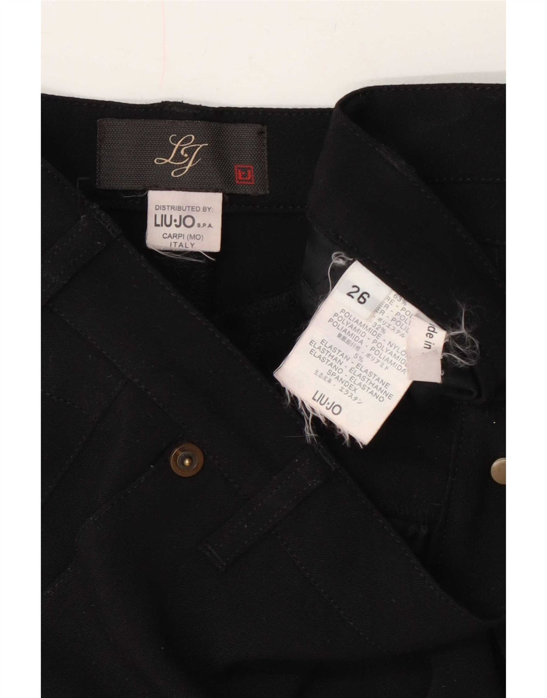 Gonna tubino donna Liu Jo W26 piccola poliestere nera