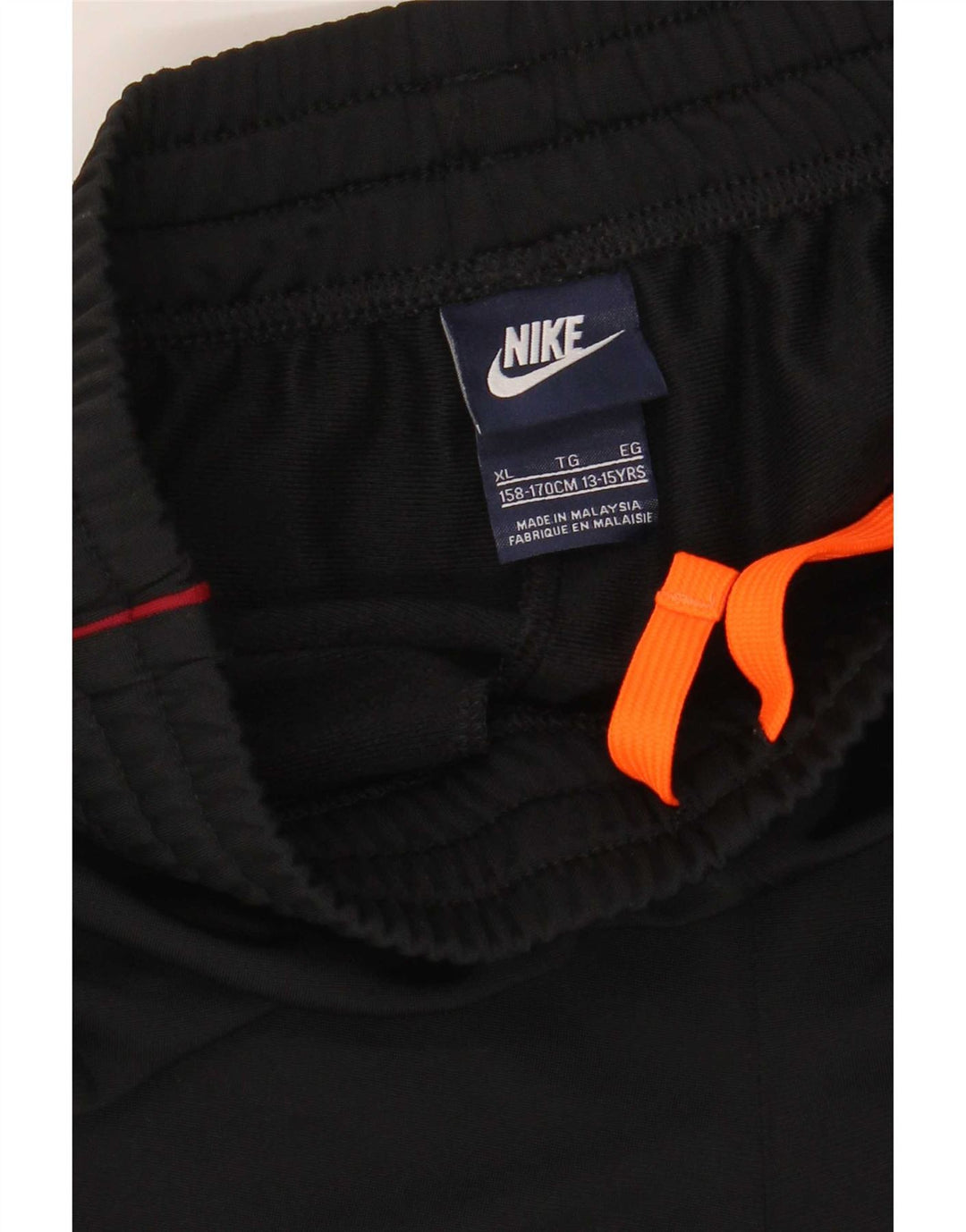 Pantaloni da tuta da ragazzo Nike Joggers 13-14 anni XL Nero Poliestere
