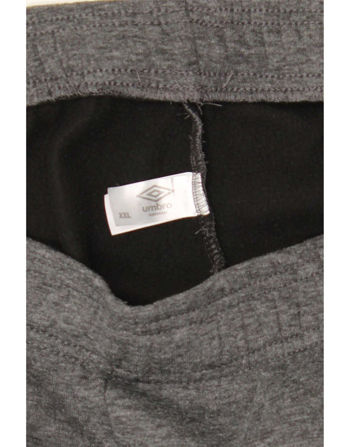Pantaloni da tuta da uomo Umbro Joggers 2XL Poliestere chiazzato grigio