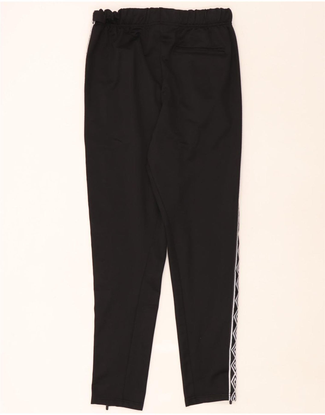 Pantaloni da tuta grafici da uomo Umbro grandi in poliestere nero